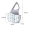 Adjustable Kitchen Sink Caddy Hanging Drain Basket And Sponge Holder Organizer For Faucets 5