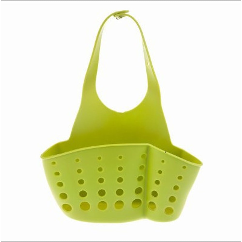 Adjustable Kitchen Sink Caddy Hanging Drain Basket And Sponge Holder Organizer For Faucets 7