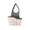 Adjustable Kitchen Sink Caddy Hanging Drain Basket And Sponge Holder Organizer For Faucets 10