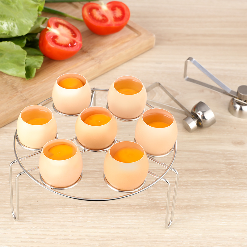 Professional Stainless Steel Egg Topper Cutter Precision Egg Opener Kitchen Tool
