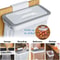 Cabinet Hanging Trash Bag Holder Kitchen Garbage Bag Rack