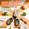 All-in-One Heavy Duty Kitchen Scissors & Ergonomic Shears for Home & Office