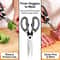 All-in-One Heavy Duty Kitchen Scissors & Ergonomic Shears for Home & Office