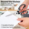 All-in-One Heavy Duty Kitchen Scissors & Ergonomic Shears for Home & Office