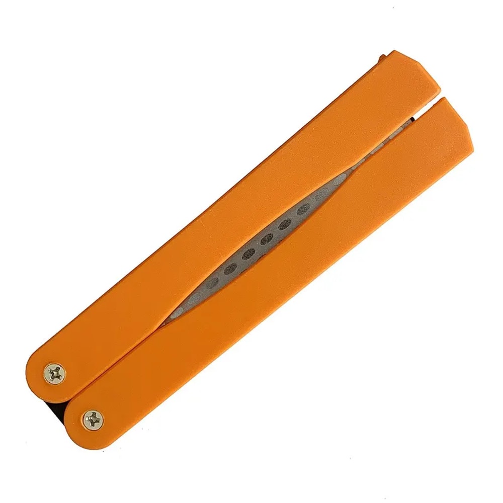 Portable Double Sided Diamond Knife Sharpening Stone For Kitchen And Pocket Knives 7