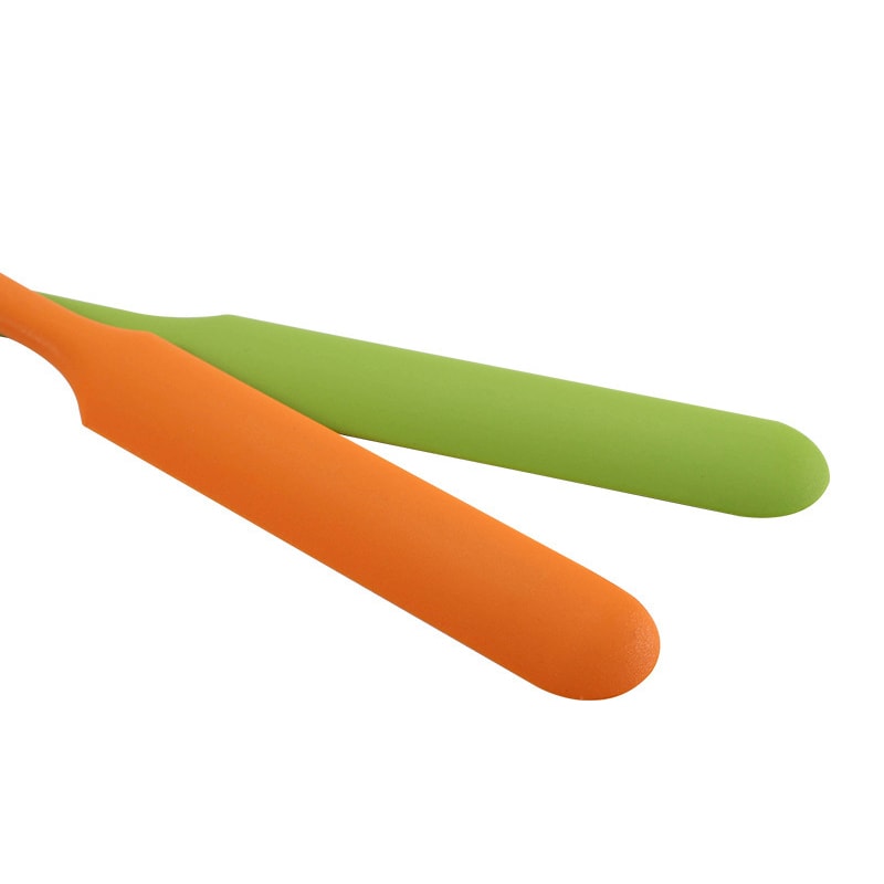Premium Heat Resistant Silicone Spatula Scraper Non Stick Flexible Kitchen Utensil For Baking Coo 2