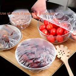 reusable elastic food covers for bowls plates and food storage