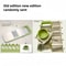 Premium Piece Kitchen Slicer and Grater Set with Interchangeable Blades Manual Vegetable Prep Tool