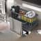 Countertop Drill Free Sink Organizer Draining Soap Holder For Kitchen Storage 1