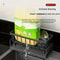 Countertop Drill Free Sink Organizer Draining Soap Holder For Kitchen Storage 3