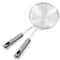 Stainless Steel Frying Strainer with Long Handle Deep Fry Basket & Kitchen Sieve Tool