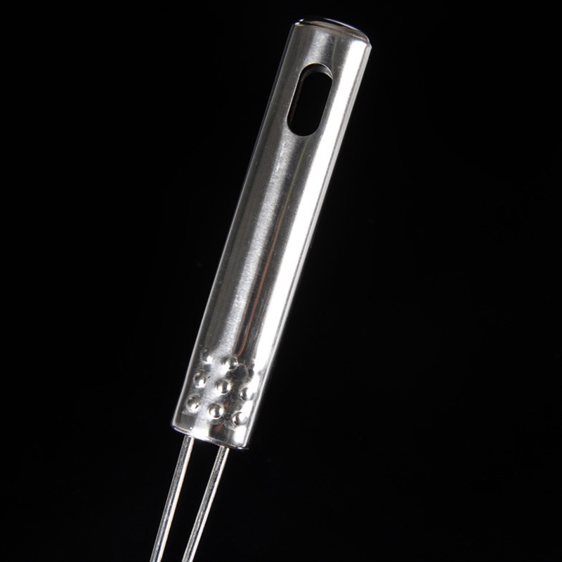 Stainless Steel Frying Strainer with Long Handle Deep Fry Basket & Kitchen Sieve Tool