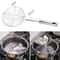 Stainless Steel Frying Strainer with Long Handle Deep Fry Basket & Kitchen Sieve Tool