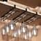 Premium No Drill Under Cabinet Wine Glass Rack Space Saving Stemware Holder Inverted Drain Organiz 0