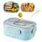 Eco Friendly Wheat Straw Portable Bento Box With Compartments Handle Leakproof Reusable Lunch Cont 0
