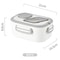 Eco Friendly Wheat Straw Portable Bento Box With Compartments Handle Leakproof Reusable Lunch Cont 7