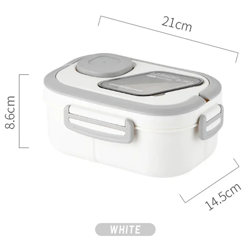 Eco Friendly Wheat Straw Portable Bento Box With Compartments Handle Leakproof Reusable Lunch Cont 7