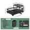 Premium Tier Kitchen Dish Rack with Drainboard Space Saving Countertop Dish Drying Rack & Cutlery Holder