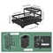 Premium Tier Kitchen Dish Rack with Drainboard Space Saving Countertop Dish Drying Rack & Cutlery Holder