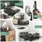 Premium Tier Kitchen Dish Rack with Drainboard Space Saving Countertop Dish Drying Rack & Cutlery Holder