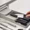 Premium Kitchen Drawer Organizer Cutlery Knife Holder Insert Tray For Forks Spoons Knives And Tabl 4