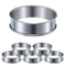 Premium Stainless Steel Baking Rings Egg Cooking Molds 0