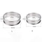 Premium Stainless Steel Baking Rings Egg Cooking Molds 5