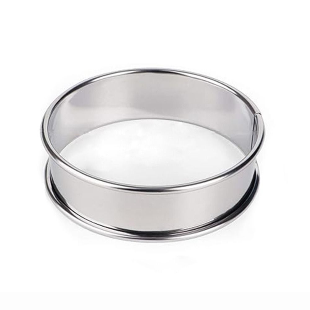 Premium Stainless Steel Baking Rings Egg Cooking Molds 6