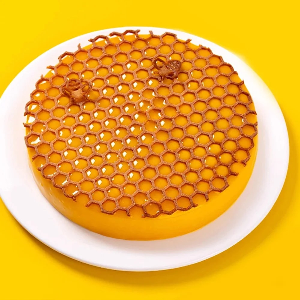Premium Honeycomb Silicone Mold for Baking Beehive Candy & Fondant Baking Molds