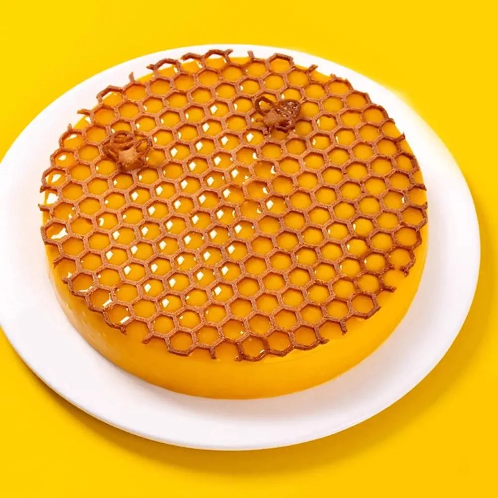 Premium Honeycomb Silicone Mold for Baking Beehive Candy & Fondant Baking Molds
