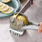 Kitchen Vegetable Slicer Onion Slicing Tool Stainless Steel Food Cutter 0