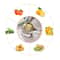 Kitchen Vegetable Slicer Onion Slicing Tool Stainless Steel Food Cutter 2