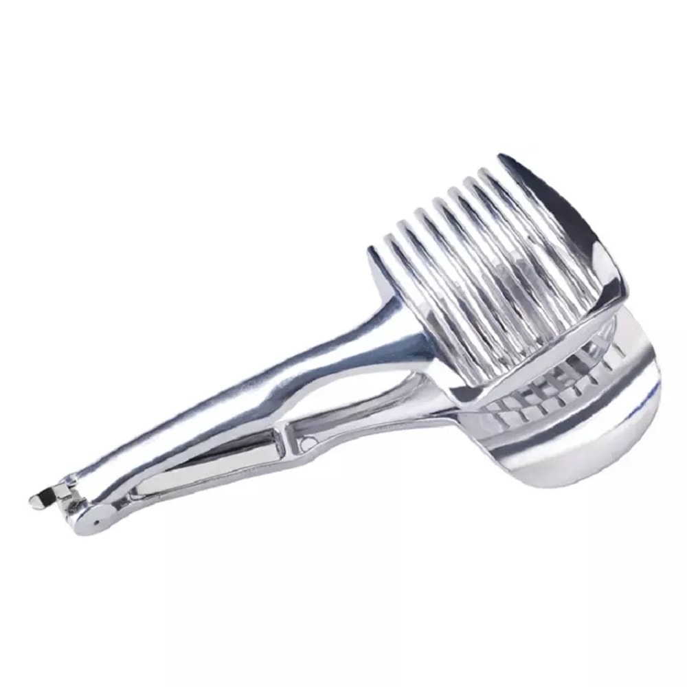Kitchen Vegetable Slicer Onion Slicing Tool Stainless Steel Food Cutter 4