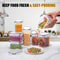 Premium Piece BPA Free Kitchen Storage Containers Set with Airtight Food Storage Containers Labels & Pen