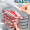 Premium Stackable Fridge Meat Meal Prep Storage Box Airtight Food Keeper 0