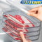 Premium Stackable Fridge Meat Meal Prep Storage Box Airtight Food Keeper 0