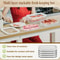 Premium Stackable Fridge Meat Meal Prep Storage Box Airtight Food Keeper 4