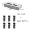 Under Shelf Seasoning Bottle Storage Wall Mounted Spice Organizer Kitchen Rack 6