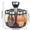 Under Shelf Seasoning Bottle Storage Wall Mounted Spice Organizer Kitchen Rack 7