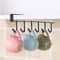Wall Mounted Mug Holder Kitchen Cup Organizer Storage Hooks Space Saving Coffee Cup Rack 4