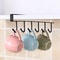 Wall Mounted Mug Holder Kitchen Cup Organizer Storage Hooks Space Saving Coffee Cup Rack 4
