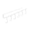 Wall Mounted Mug Holder Kitchen Cup Organizer Storage Hooks Space Saving Coffee Cup Rack 6