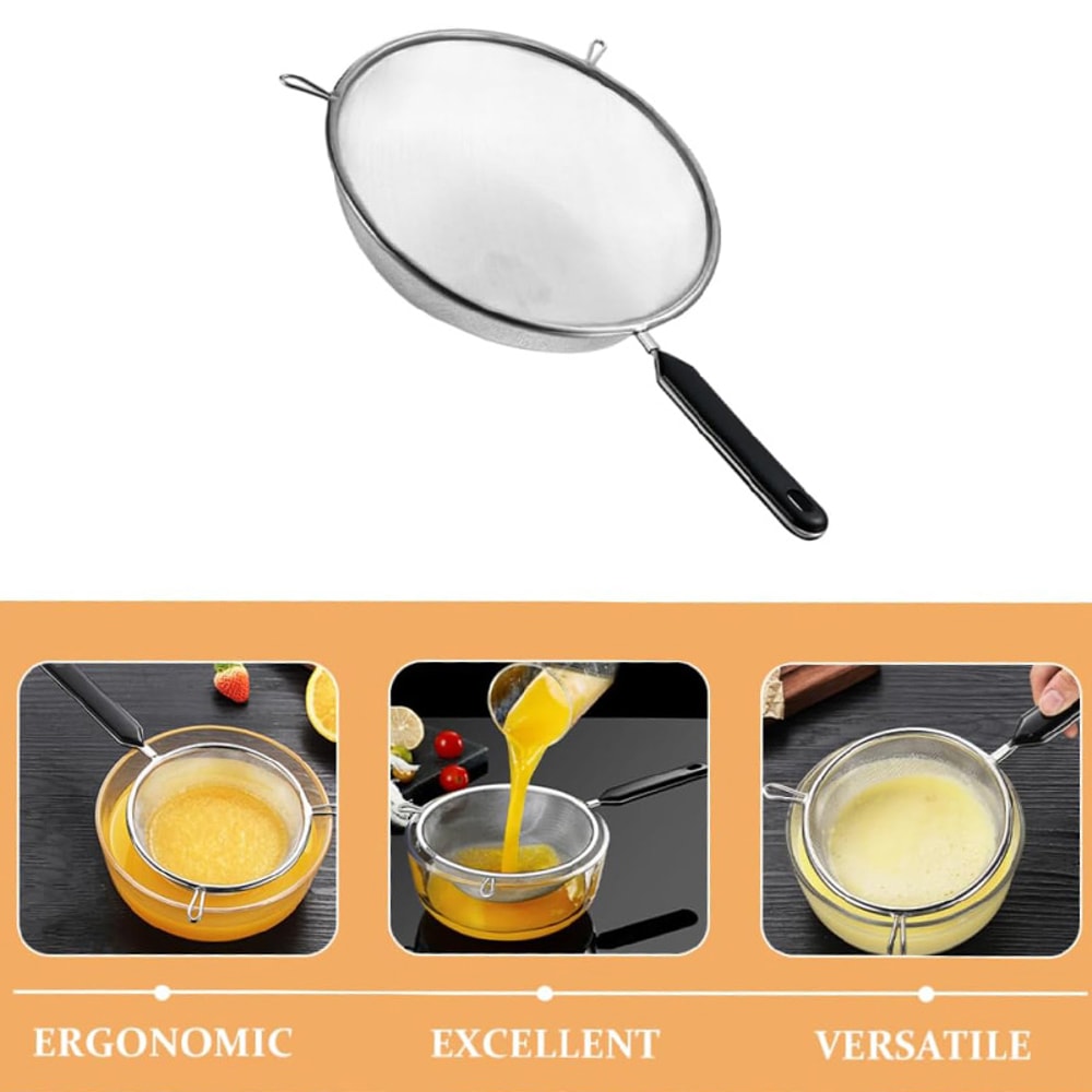 ProMesh Fine Mesh Kitchen Strainer with Non Slip Handle