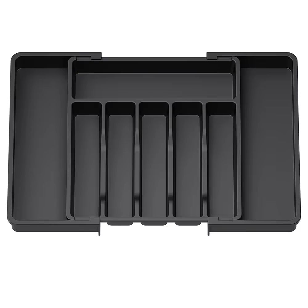 FlexiSort Expandable Silverware Drawer Organizer Tray 6