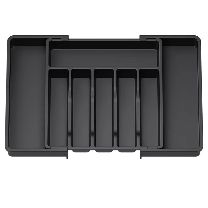 FlexiSort Expandable Silverware Drawer Organizer Tray 6
