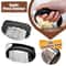 GarlicEase Stainless Steel Garlic Press & Manual Garlic Crusher