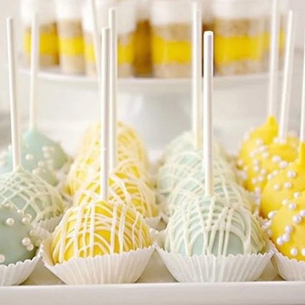 Reusable Acrylic Lollipop Sticks For Cake Pops Candy Chocolate Treats 3