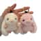 Fluffy Bunny Plush Keychain Charm Cute Rabbit Bag Car Key Accessory 3