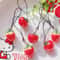 CharmingFruit Acrylic Fruit Keychain Bag Charm Cute Strawberry Tomato 1
