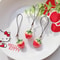 CharmingFruit Acrylic Fruit Keychain Bag Charm Cute Strawberry Tomato 3
